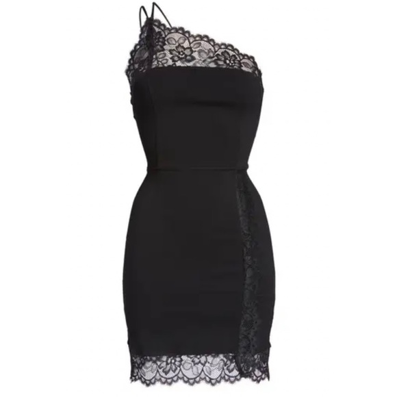 Free People Premonitions Lace Trim Bodycon Dress - Picture 11 of 11